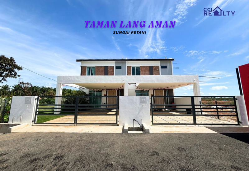 PERUMAHAN BARU🔥Double Storey Taman Lang Aman Fasa1 Sungai Petani