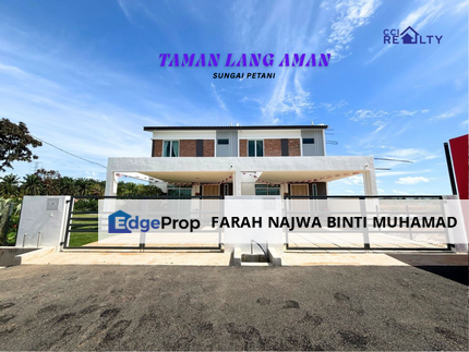 PERUMAHAN BARU🔥Double Storey Taman Lang Aman Fasa1 Sungai Petani, Kedah, Sungai Petani