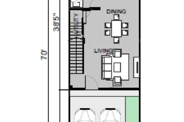 PERUMAHAN BARU🔥Double Storey Taman Lang Aman Fasa1 Sungai Petani