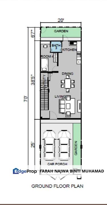 PERUMAHAN BARU🔥Double Storey Taman Lang Aman Fasa1 Sungai Petani, Kedah, Sungai Petani