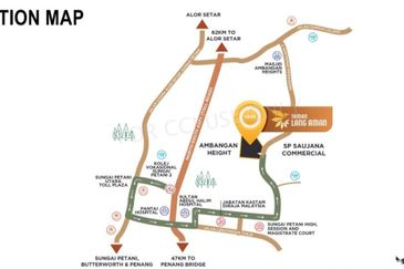 PERUMAHAN BARU🔥Double Storey Taman Lang Aman Fasa1 Sungai Petani