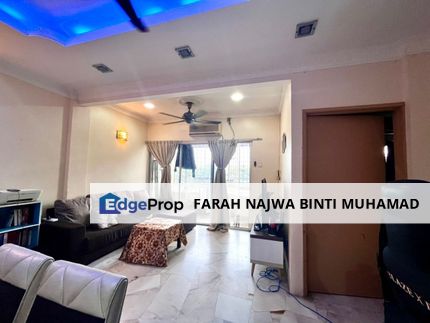 [TINGKAT 1 & FULLY FURNISHED] Apartment Kekwa Taman Putra Perdana Puchong, Selangor, Puchong