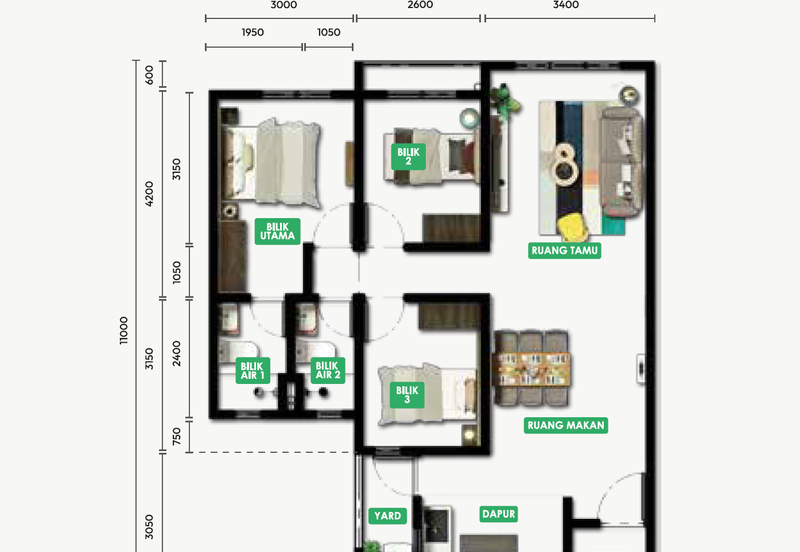 Intana Ria 3 @ Bandar Baru Bangi
