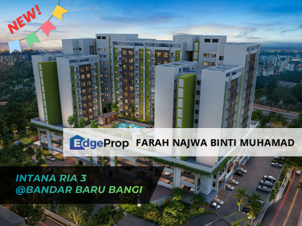 PERUMAHAN BARU❗️ZERO BOOKING❗️APARTMENT INTANARIA 3, SEKSYEN 7, BANDAR BARU BANGI, Selangor, Bangi