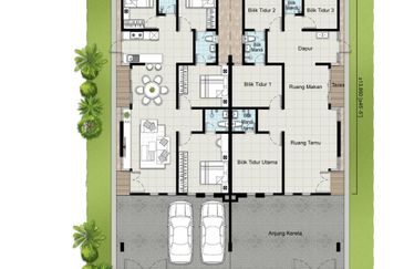 BARU🔥Taman Lambaian Jerai @ Guar Chempedak, Gurun (Rumah Semi-D Setingkat)