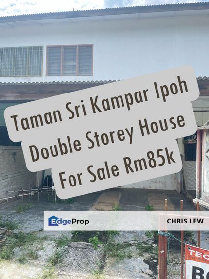 Taman Sri Kampar Ipoh Double Storey House For Sale, Perak, Kampar