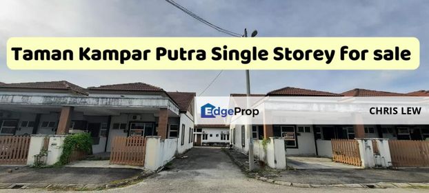 Taman Kampar Putra Single Storey House For Sale , Perak, Kampar