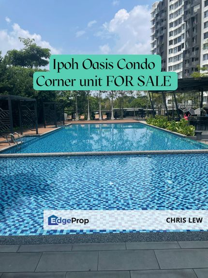 Ipoh Oasis Condo Corner unit FOR SALE , Perak, Ipoh