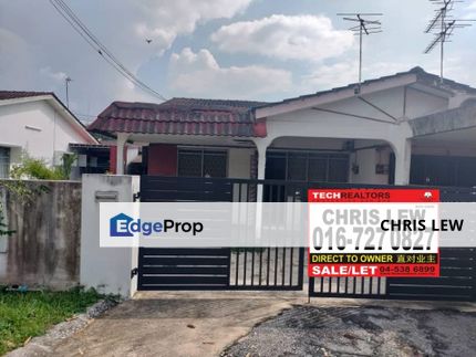 Pusing Single Storey House For Sale , Perak, Kinta