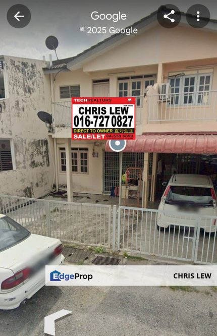 Menglembu Double Storey House For Rent, Perak, Kinta
