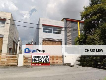 Menglembu 1.5 Semi D Factory For Sale , Perak, Ipoh