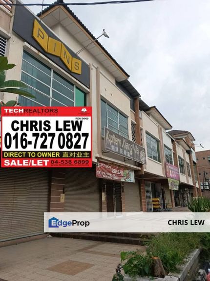 Tasek Double Storey Shop For Sale, Perak, Ipoh