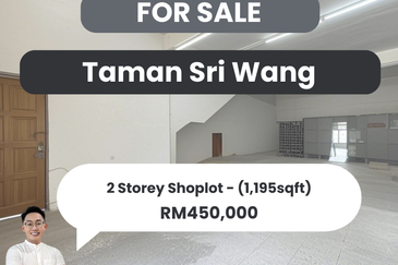 [𝗦𝗵𝗼𝗽𝗹𝗼𝘁 𝗙𝗼𝗿 𝗦𝗮𝗹𝗲] 📍𝗧𝗮𝗺𝗮𝗻 𝗦𝗿𝗶 𝗪𝗮𝗻𝗴, 𝗦𝘂𝗻𝗴𝗮𝗶 𝗣𝗲𝘁𝗮𝗻𝗶