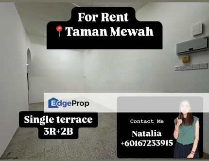 Taman Mewah Storey Terrace for rent, Kedah, Kuala Muda