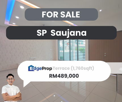 【𝗛𝗼𝘂𝘀𝗲 𝗙𝗼𝗿 𝗦𝗮𝗹𝗲】📍 𝗕𝗔𝗡𝗗𝗔𝗥 𝗦𝗣 𝗦𝗔𝗨𝗝𝗔𝗡𝗔, 𝗦𝘂𝗻𝗴𝗮𝗶 𝗣𝗲𝘁𝗮𝗻𝗶, 𝗞𝗲𝗱𝗮𝗵, Kedah, Sungai Petani