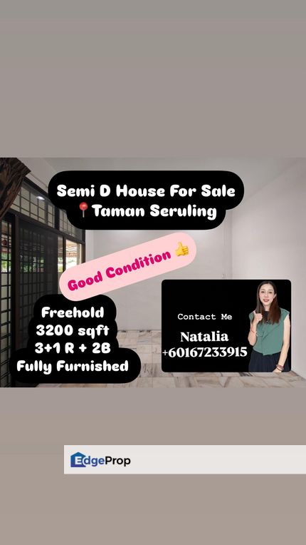 Taman Seruling, Sungai Petani Semi-D House For Sale, Kedah, Kuala Muda