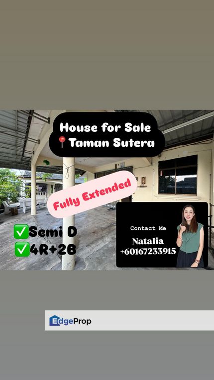 TAMAN SUTERA , SUNGAI PETANI SEMI D FOR SALE, Kedah, Kuala Muda