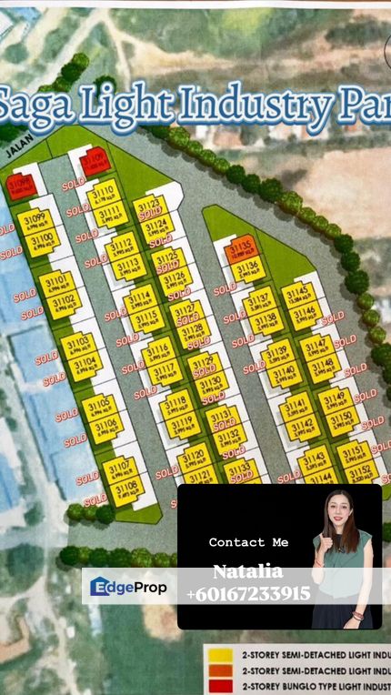 Taman Kempas 2 Storey Semi-D Light Industrial , Kedah, Sungai Petani