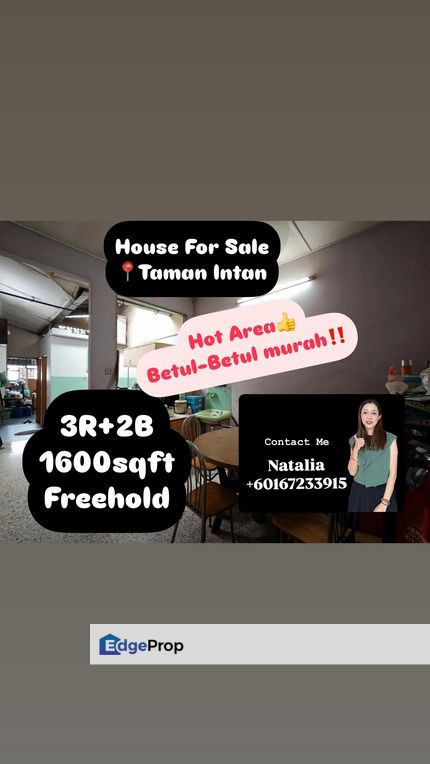 Taman Intan House For Sale, Kedah, Sungai Petani