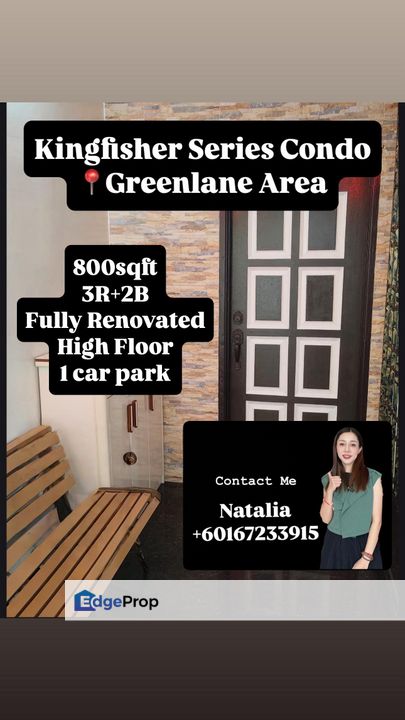 Kingfisher series Condo for Sell (Greenlane Area), Penang, Greenlane