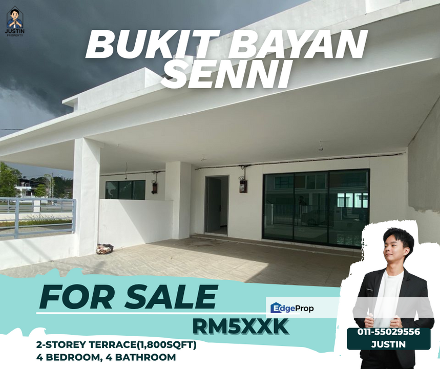 {Terrace House FOR SALE }📍 Senni Bukit Bayan Sungai Petani, Kedah , Kedah, Kuala Muda