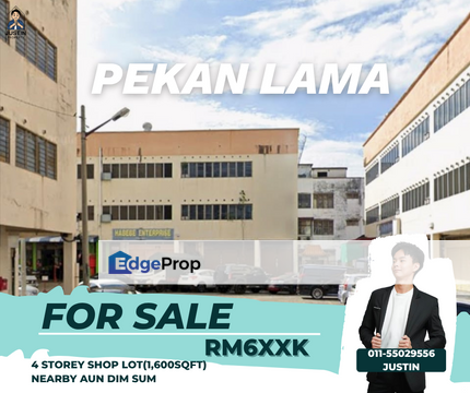 {Shop Lot For Sale }📍 TAMAN KAMPIAN Jalan Sekerat, Pekan Lama , Kedah, Sungai Petani