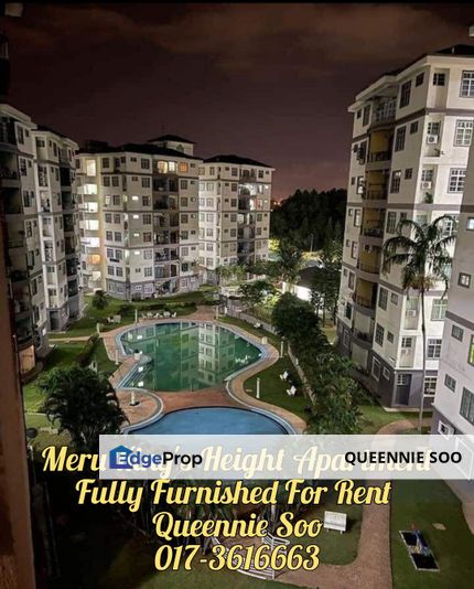 Meru King's Height Apartment Fully Furnished For Rent , Perak, Ipoh