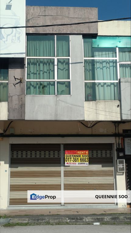Bercham Ground floor Shop Lot For Rent , Perak, Ipoh