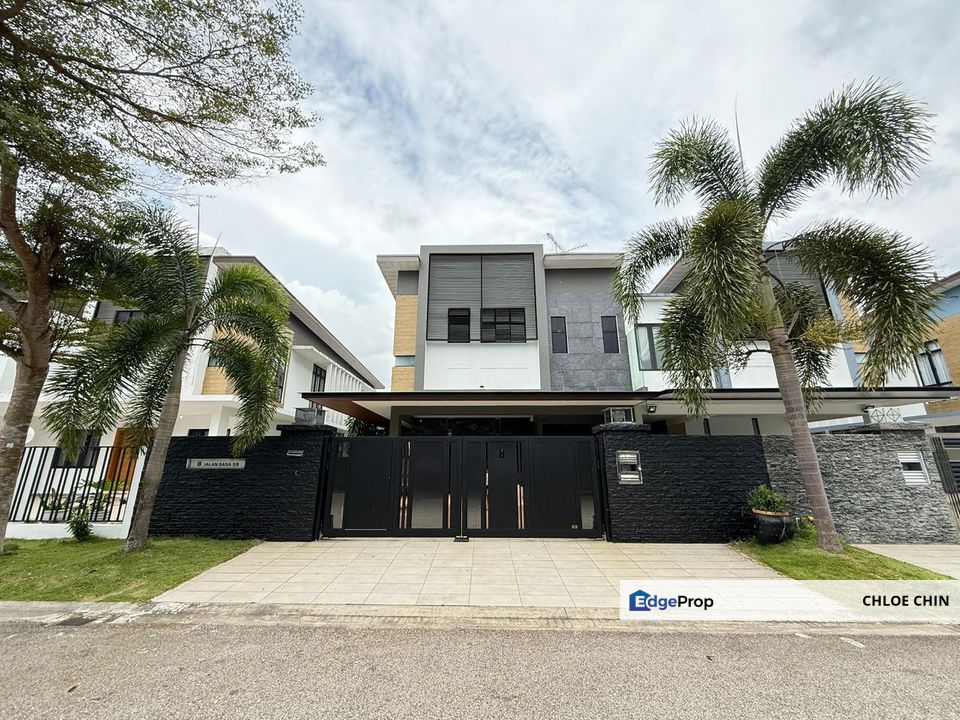 Arista Taman Gaya Double Storey Semi Detached For Sale , Johor, Ulu Tiram