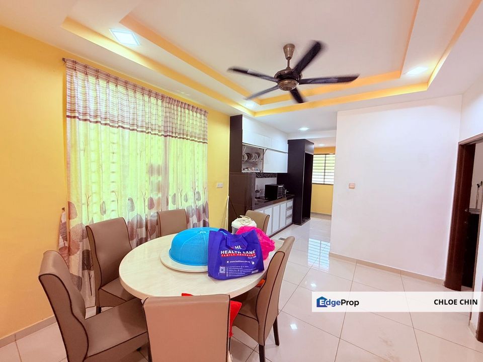 Taman Pelangi Indah 1.5 Storey Terrace House Endlot For Rent, Johor, Ulu Tiram