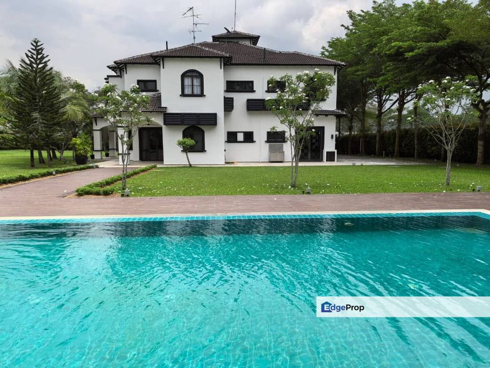 Leisure Farm Double Storey Bungalow With Swimming Pool For Rent, Johor, Gelang Patah