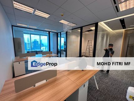 TRX Exchange 106  @ Tun Razak Exchange KL - 1,500sqft - Fully Fitted Unit for Lease, Kuala Lumpur, KL City