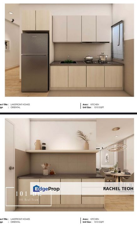 Nicely Furnished!! 3 Bedroom Type!! 1010sqft Lakefront Home  Cyberjaya, Selangor, Cyberjaya