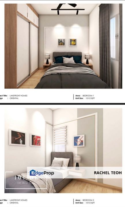 Nicely Furnished!! 3 Bedroom Type!! 1010sqft Lakefront Home  Cyberjaya, Selangor, Cyberjaya