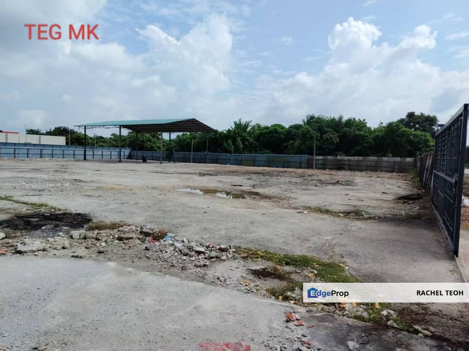 Car Accessible!! 1 Acre Flat Land with Fencing @ Telok Penglima Garang For Rent, Selangor, Kuala Langat