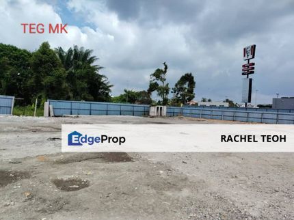 Car Accessible!! 1 Acre Flat Land with Fencing @ Telok Penglima Garang For Rent, Selangor, Kuala Langat