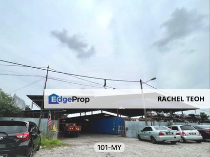  FACE MAINROAD & NON FLOOD LOCATION!! 2.2 Acres Industrial Converted Land✅ Jalan Kebun Kampung Jawa Klang, Selangor, Shah Alam