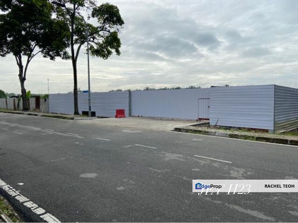 Facing Mainroad!! With Fencing!! 1.147 ACRE Industrial Land@ Telok Panglima Garang , Selangor, Telok Panglima Garang