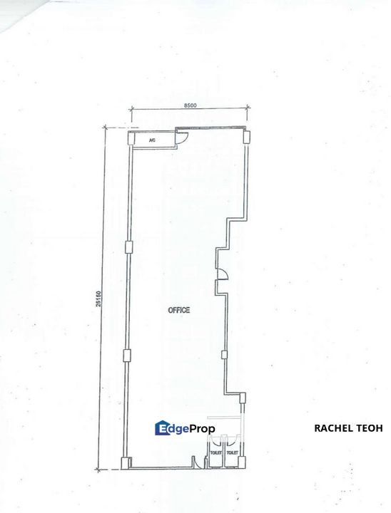 Tenanted & FREEHOLD!!! 2071sqft Office Space@The Landmark, Bandar Bukit Tinggi Klang, Selangor, Klang