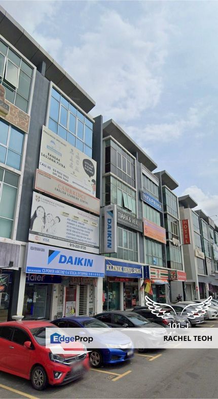 Facing Mainroad!! Tenanted & Freehold!! ENDLOT 4 Storey Shoplot@ Bandar Saujana Putra, Selangor, Jenjarom