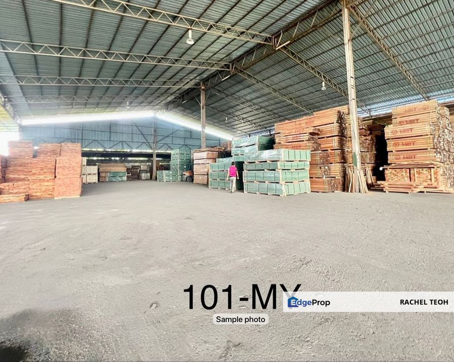 ROI:6.4%! SUPER VALUE BUY2 Acres Medium Industry Zoning v Ready Warehouse & Tenant@ Johan Setia Jalan Kebun Klang, Selangor, Klang