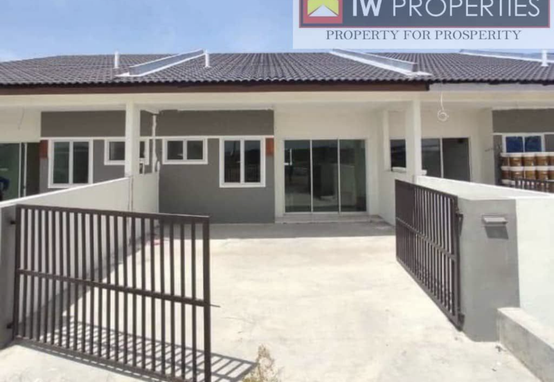 New House Single Storey at Teluk Intan. RM180,000
