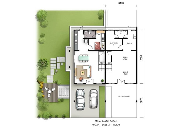 Gurun East Taman Residensi Mesra Fasa 2C Rumah Teres 2 Tingkat Hanya RM265 ribu dengan 4 Bilik ! Rekabentuk Moden