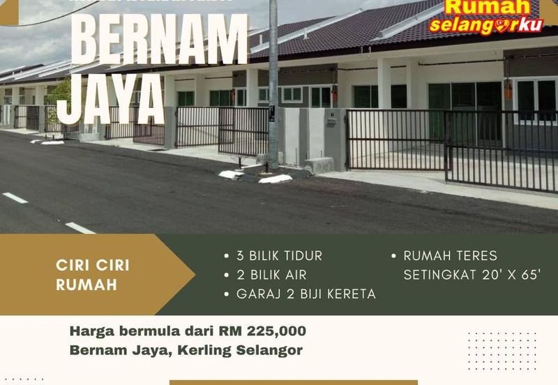Rumah Selangorku Bernam Jaya dekat Tanjung Malim