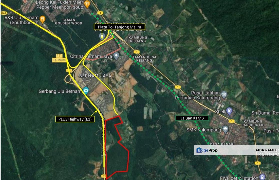 Rumah Selangorku Bernam Jaya dekat Tanjung Malim, Selangor, Sabak Bernam