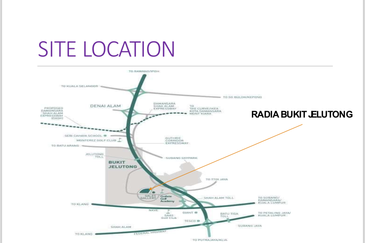 Corner Lot Office Unit (Radia), Bukit Jelutong, Shah Alam