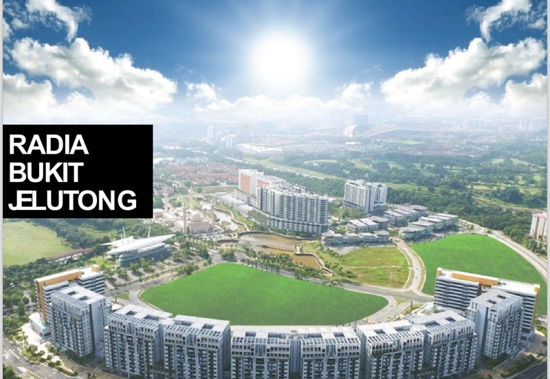 Corner Lot and Intermediate unit Radia Commercial (Offices)  at Bukit Jelutong Shah Alam