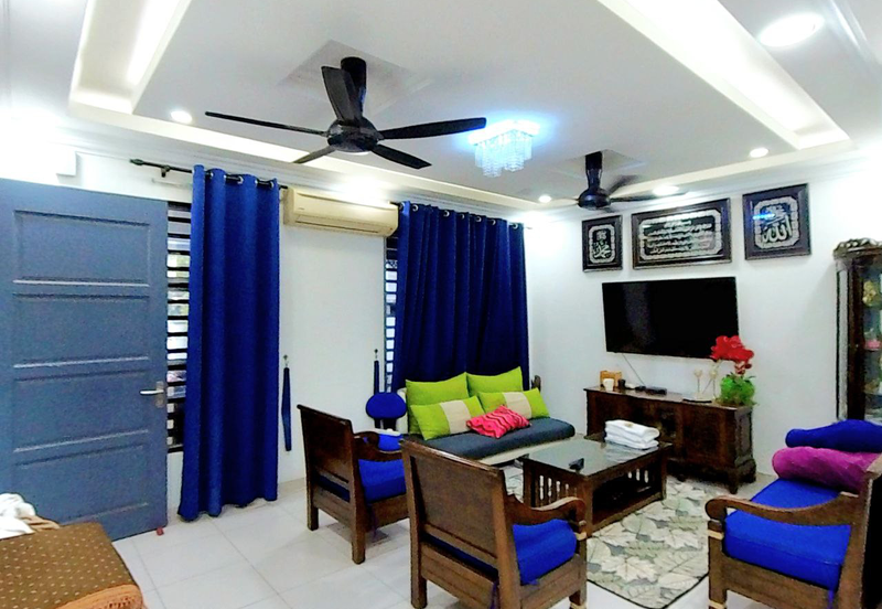 Corner Lot Double Storey Semi D Cluster Bayu Suria Bandar Puncak Alam Selangor