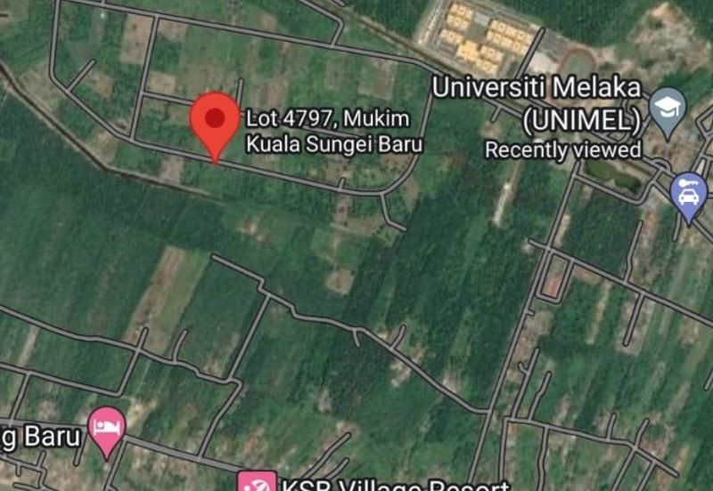 Tanah Pertanian Zoning Perumahan Nusa Dusun Orchard Resort Kuala Linggi Melaka