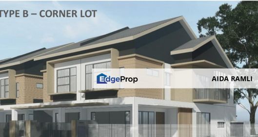 2-Storey Terrace House with Solar Panel Cahaya Alam, Selangor, Shah Alam